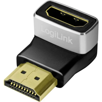Afbeelding van LogiLink AH0005A HDMI Adapter [1x bus 1x stekker] Zwart grijs