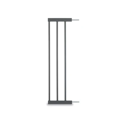 Afbeelding van hauck 21 cm verlenging voor trapbeschermingsrooster/deurbeschermingsrooster zoals bijv. Autoclose N Stop 2 zonder boren met drukbevestiging metaal donkergrijs