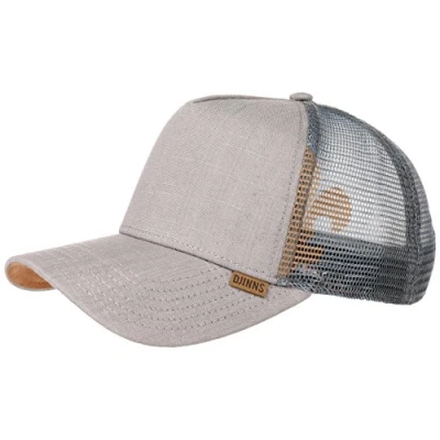 Afbeelding van Djinns Trucker Cap Hft Linen 2014 Grey One Size