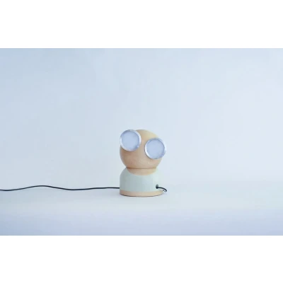 Afbeelding van DesignNest Mr Watt Goggle Lamp White