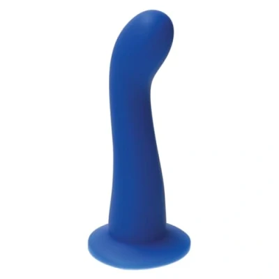 Afbeelding van Ylva &amp; Dite Swan Siliconen G spot / Anale dildo Made in Holland Donker Blauw