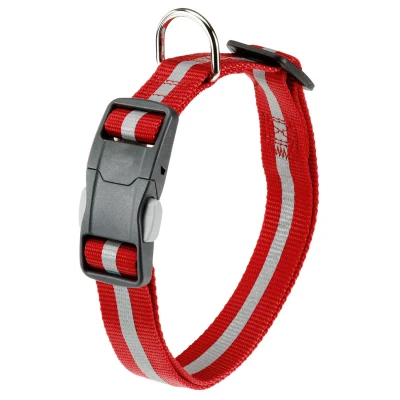 Afbeelding van Adori Klikhalsband Reflex Rood&amp;Reflecterend Hondenhalsband 36 56X2.0 cm
