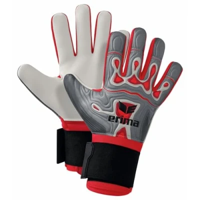 Afbeelding van Erima Flex Ray Robusto Keepershandschoenen Heren Grijs / Rood Maat: 10