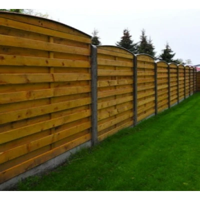 Afbeelding van Intergard Hout beton schutting schuifsysteem toog 220x197cm (per set)