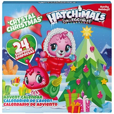 Afbeelding van Hatchimals Colleggtibles Crystal Christmas Adventskalender, Met 15 Exclusieve Verzamelfiguren En Meer Dan 24 Verrassingen, Vanaf 5 Jaar, Meerkleurig