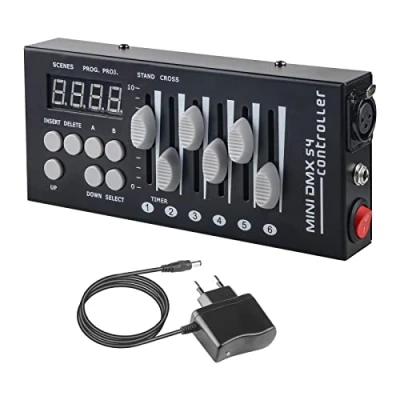 Afbeelding van 54 Kanaals Mini DMX 512 Light Controller DJ Disco Stage Console