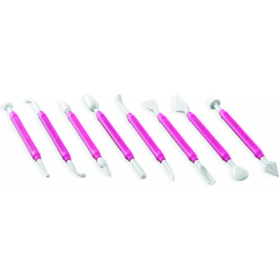 Afbeelding van Silikomart Wonder Cakes Modelling Tools set/8