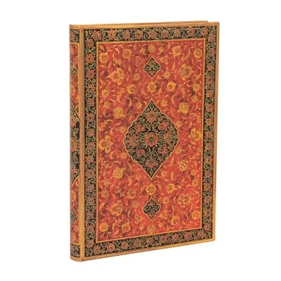 Afbeelding van Persian Poetry Layla (Persian Poetry) Midi Unlined Hardback Journal (Elastic Band Closure)