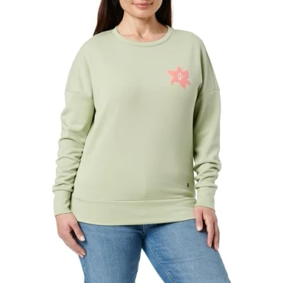 Afbeelding van Key Largo Weekend Round Sweater, Dames, Maat: Large, Light khaki