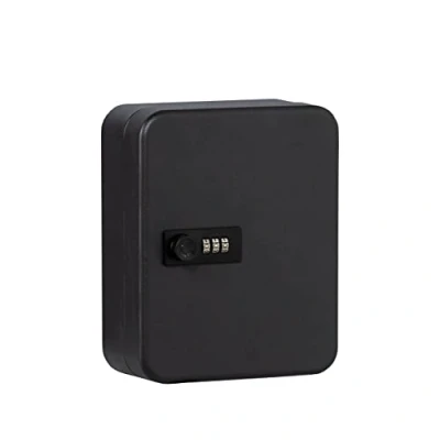 Afbeelding van Burg Wächter Kc 20 C Afsluitbare Sleutelbox Met Cijferslot, Zwart, 200X160X74Mm