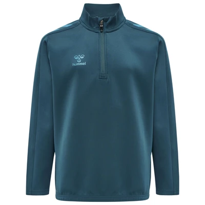 Afbeelding van Hummel Sportief sweatshirt blauw gemêleerd / petrol