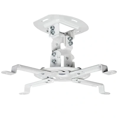 Afbeelding van VIVO Universele Verstelbare Plafondprojector Theater Mount, Wit