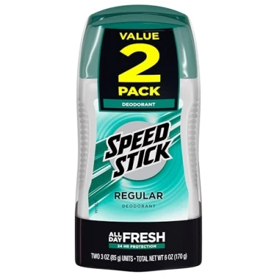 Afbeelding van Speed Stick Colgate Palmolive Co Deodorant Twin Pack, Regular, 3 ounce