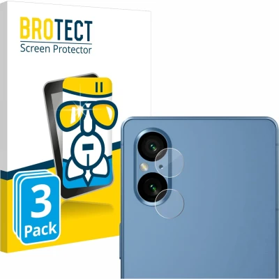 Afbeelding van BROTECT Glas Screen Protector voor Sony Xperia 5 V (ALLEEN Camera Lens) (3 Stuks) Schermbeschermer [9H Hardheid, Beschermglas Folie niet Gehard Glas]