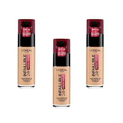 Afbeelding van L&#039;Oreal Paris Infaillible 32H Fresh Wear Foundation 200 GOLDEN SAND