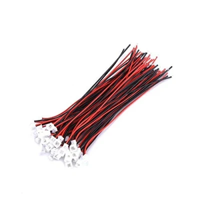Afbeelding van JST, Micro JST 1,25 mm 2 pins connector kabel Mannelijke Vrouwelijke Plug verbindingsdraden (20 sets / stuks)