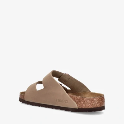 Afbeelding van Birkenstock Arizona Slippers Oiled Leather Tobacco Brown Normale Pasvorm maat 38 Mannen