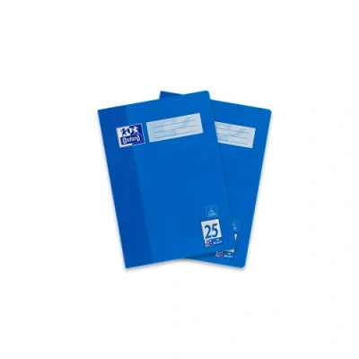 Afbeelding van Oxford Schoolschrift A4, 16 vellen, liniatuur 25, gelinieerd, 2 stuks