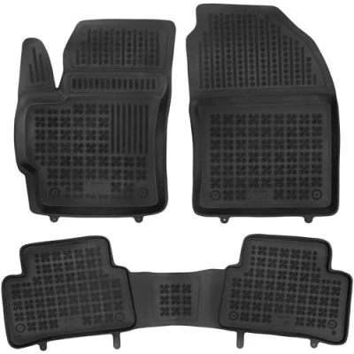 Afbeelding van M MOTOS Auto vloermatten van rubber voor Toyota Corolla Cross vanaf 2022 Maak uw reis comfortabeler met antislip automatten alle weersomstandigheden, bescherming tegen vuil