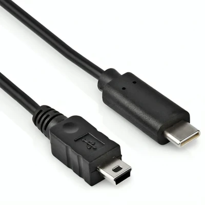 Afbeelding van 1 m USB C naar mini kabel