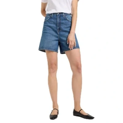 Afbeelding van Lee Stella Jeansshort, Dames, Maat: 25, Ink pool
