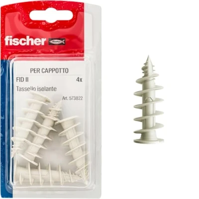 Afbeelding van Fischer FID II 50 mm, 4 x mantelpluggen, isolatie, voor bevestiging van lichte lasten, 570822