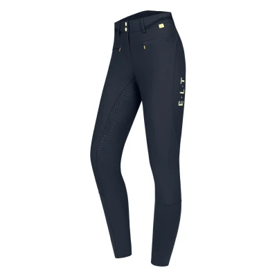 Afbeelding van ELT Rijbroek Maja Glam Curved High Waist Diepblauw 34