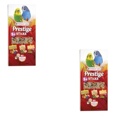 Afbeelding van Versele Laga Prestige Sticks Kleine Parkieten Triple Variety Pack Vogelsnack Honing Fruit Bosvruchten 90 g 3 Smaken