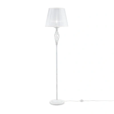Afbeelding van Maytoni Vloerlamp Grace Wit Ø 38 cm