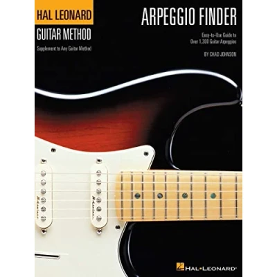 Afbeelding van Hal leonard Guitar method arpeggio finder guitare: Easy to Use Guide for Over 1,300 Arpeggios