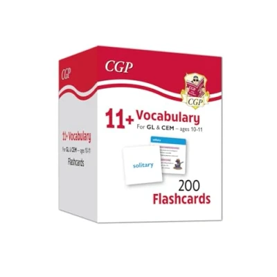 Afbeelding van 11+ Vocabulary Flashcards for Ages 10 11 Pack 1