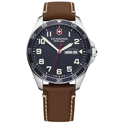 Afbeelding van Victorinox field watch V241848 Mannen Quartz horloge
