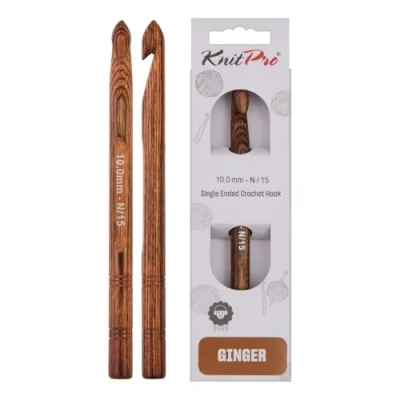 Afbeelding van Knitpro gember (10,00 mm) Haakhaak 1 Stuk