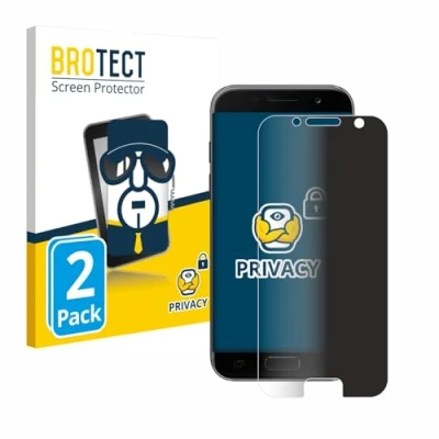 Afbeelding van BROTECT privacy screenprotector voor Samsung Galaxy A3 2017 Folie Beschermfolie Blauwlichtfilter (2 Stuks)