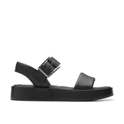 Afbeelding van Clarks ALDA Strap Sandalen, Dames, Maat: 42, Black Leer