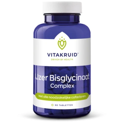 Afbeelding van Vitakruid IJzer Bisglycinaat Complex 90pcs