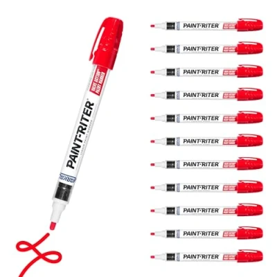 Afbeelding van MARKAL 96822 Action Paint Marker ventiel, 2 4 mm ronde punt, rood (12 stuks)