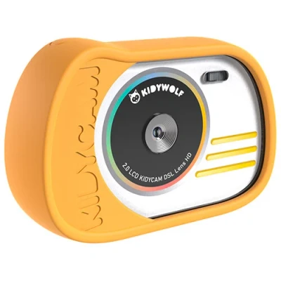 Afbeelding van Kidywolf kindercamera kidycam oranje