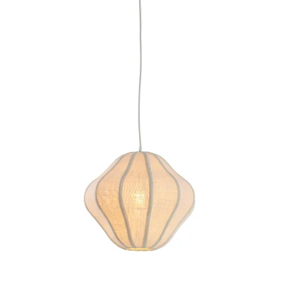 Afbeelding van Light &amp; Living Witte hanglamp Sukau Ø 38,5cm 2987706