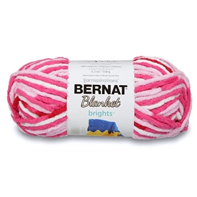 Afbeelding van BERNAT Deken Brights, Raspberry Ribbon VARG, 150g