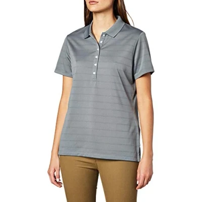 Afbeelding van Callaway Opti Dri™ Performance golfpoloshirt met korte mouwen voor dames (maat Small 3X Plus), Stille schaduw, XXL