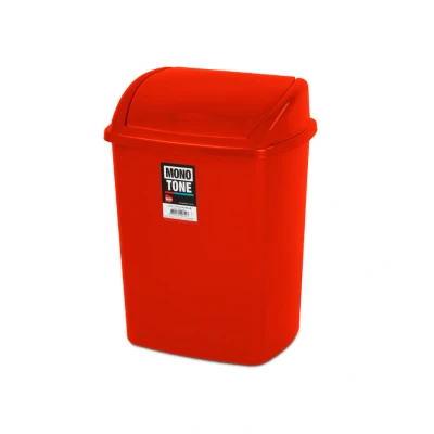 Afbeelding van Afvalbak 26 liter Rood 16 stuks