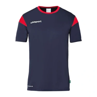 Afbeelding van uhlsport Squad Team Voetbalshirt Korte Mouw Sportshirt voor Kinderen en Volwassenen Unisex Ademend