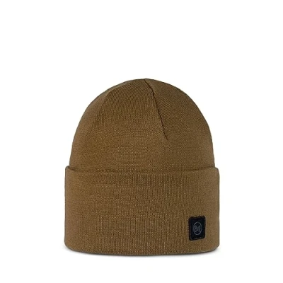Afbeelding van Muts Buff Unisex Knitted Hat Niels Evo Brindle Brown