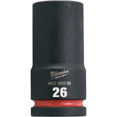 Afbeelding van Milwaukee Accessoires SHOCKWAVE Slagdop 3/4 diep 26mm 1 stuk 4932480385
