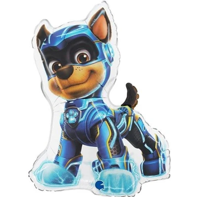 Afbeelding van Folieballon Paw Patrol Chase Mighty Pups 71 cm Helium en Luchtvulling