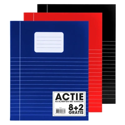 Afbeelding van SOHO Schriften A5 lijn Basic 10 stuks