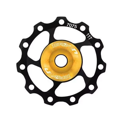 Afbeelding van Sunrace Derailleurwieltje 11T SP860 HC Alloy Gold