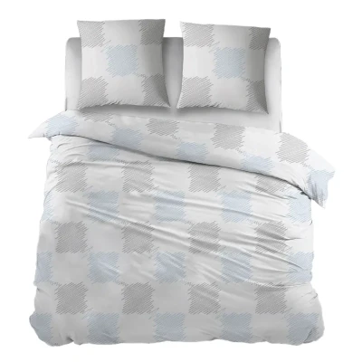 Afbeelding van Snoozing Oranges Dekbedovertrek Eenpersoons 140x200/220 cm Blauw