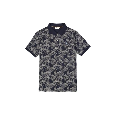 Afbeelding van Garcia regular polo donkerblauw